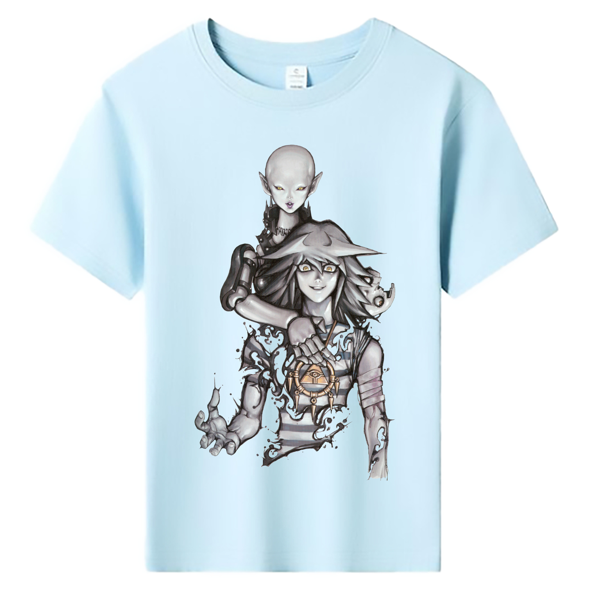 （画像用） 遊☆戯☆王 Yu-Gi-Oh! 綿100％キッズTシャツ（フロントプリント）